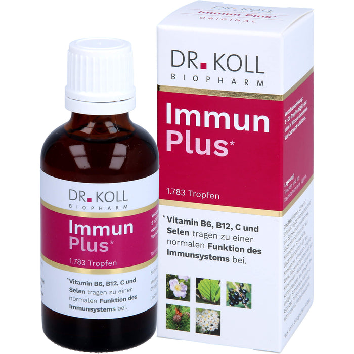 Dr. Koll Immun Plus Tropfen zur Unterstützung des Immunsystems, 50 ml 