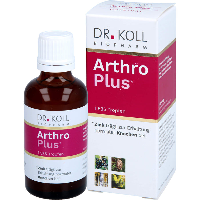 Dr. Koll Arthro Plus Tropfen tragen zur Erhaltung normaler Knochen bei, 50 ml Tropfen