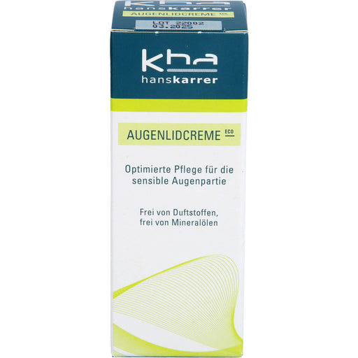Hans Karrer Augenlidcreme Eco, 15 ml CRE