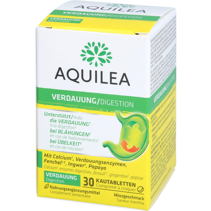 Aquilea Verdauung Kautabletten mit Minzgeschmack, 30 pcs. 