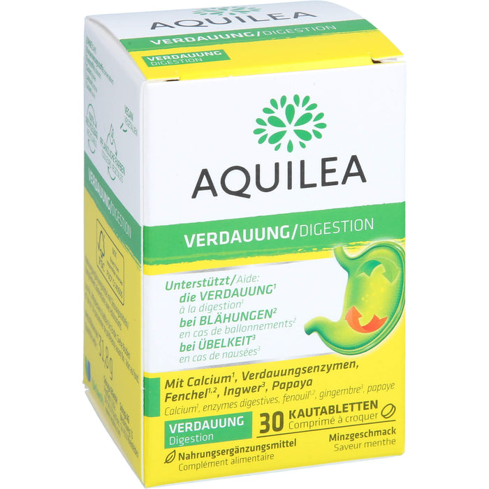 Aquilea Verdauung Kautabletten mit Minzgeschmack, 30 pcs. 