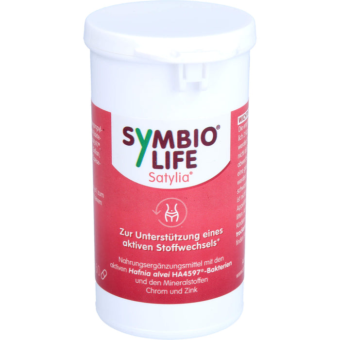 SymbioLife Satylia Kapseln zur Unterstützung eines aktiven Stoffwechsels, 60 pc Capsules