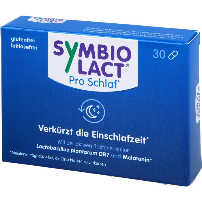SymbioLact Pro Schlaf Kapseln verkürzt die Einschlafzet, 30 pc Capsules