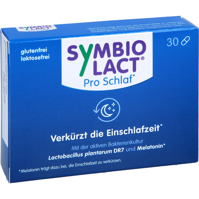SymbioLact Pro Schlaf Kapseln verkürzt die Einschlafzet, 30 pc Capsules