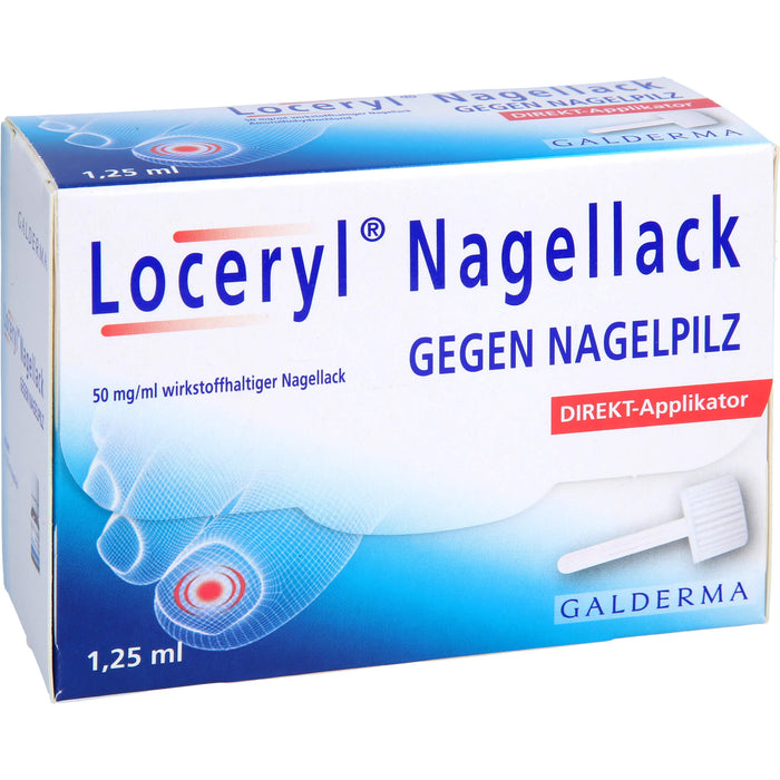 Loceryl Nagellack gegen Nagelpilz mit Direkt-Applikator, 1.2 ml Solution