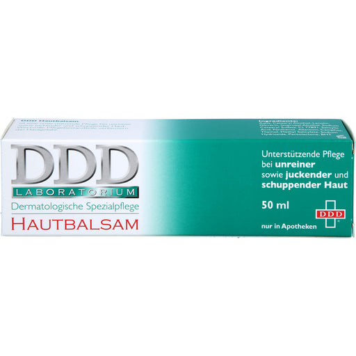 DDD Hautbalsam bei unreiner, juckender und schuppender Haut, 50 ml Balsam