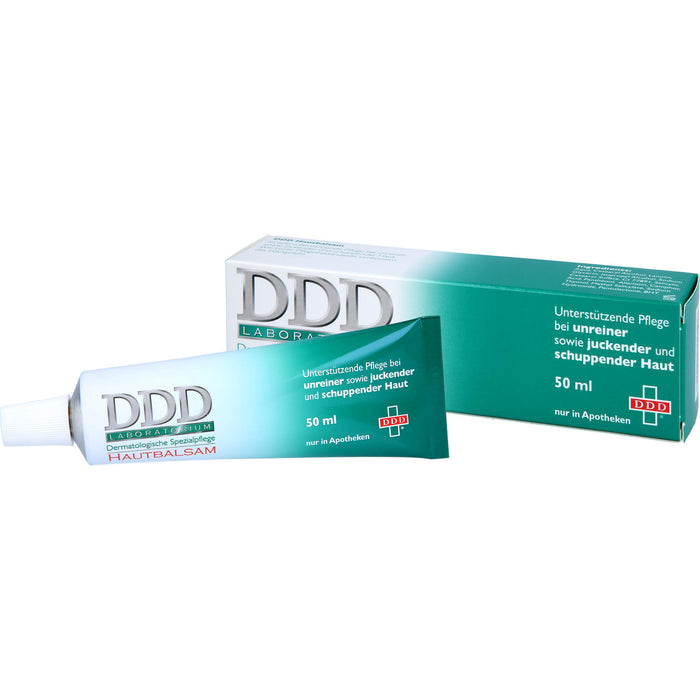 DDD Hautbalsam bei unreiner, juckender und schuppender Haut, 50 ml Baume