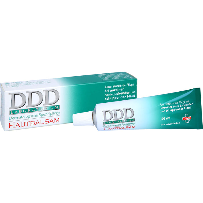 DDD Hautbalsam bei unreiner, juckender und schuppender Haut, 50 ml Baume