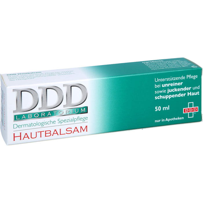 DDD Hautbalsam bei unreiner, juckender und schuppender Haut, 50 ml Baume