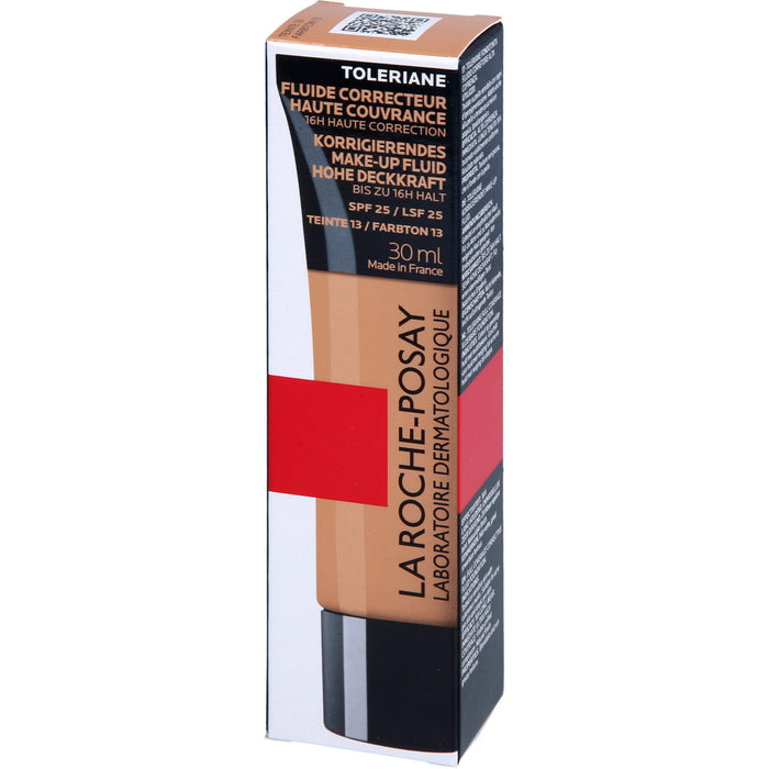 La Roche-Posay Toleriane korrigierendes Make-up Fluid Nr. 13 für empfindliche und unreine Haut, 30 ml Cream