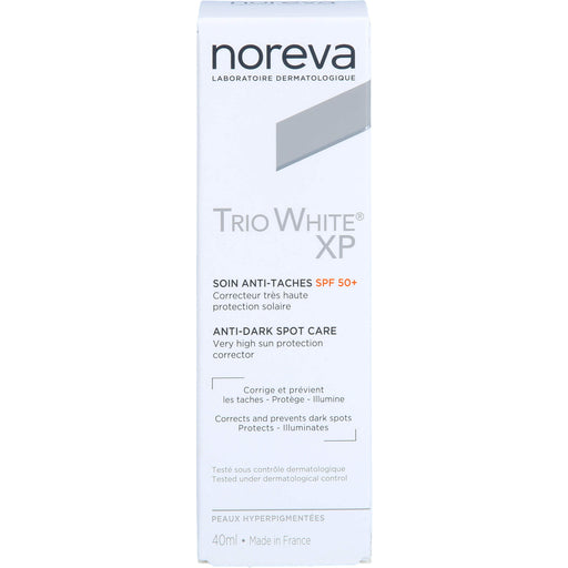 Noreva Trio White XP Tagespflege LSF 50+ Creme zur Reduzierung von Pigmentflecken, 40 ml Creme