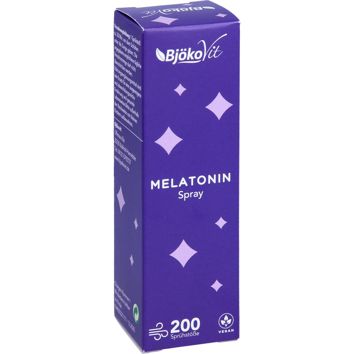 BjökoVit Melatonin 1 mg Spray ohne Alkohol, 30 ml Solution