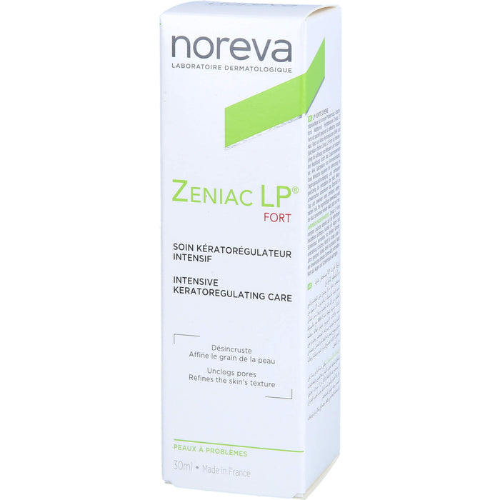 Noreva Zeniac LP+ Creme Forte zur Verminderung der Mitesserbildung, 30 ml Cream