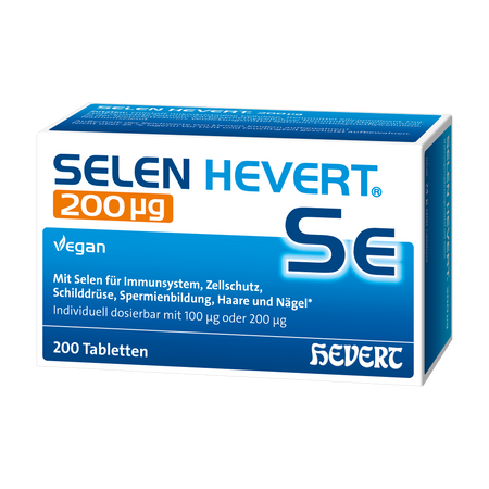 Selen Hevert 200 µg, 200 St. Tabletten