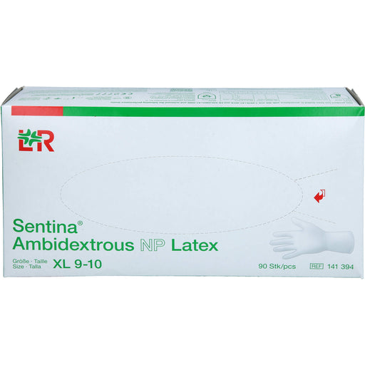 Sentina Ambidextrous XL ungepudert Handschuhe, 90 St. Handschuhe