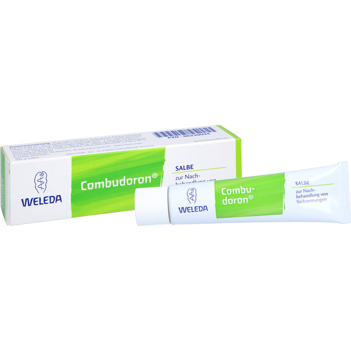WELEDA Combudoron Salbe zur Nachbehandlung von Verbrennungen und Sonnenbrand, 25 g Ointment