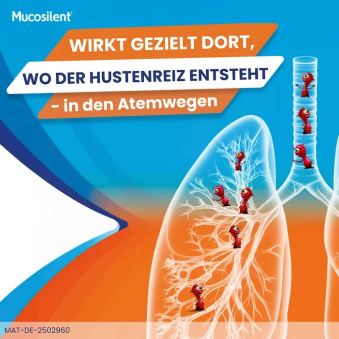 Mucosilent Saft gegen Reizhusten, 100 ml Solution