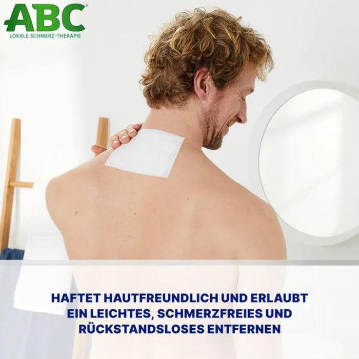 ABC Wärme-Pflaster sensitiv zur Linderung von Muskelschmerzen, 4 pcs. Patch