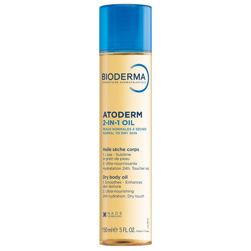 BIODERMA Atoderm 2in1 Öl für normale bis trockene Haut, 150 ml Öl