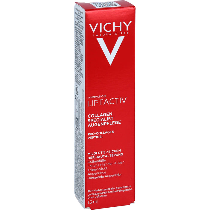 VICHY Liftactiv Collagen Specialist 16 Augencreme, 15 ml Cream