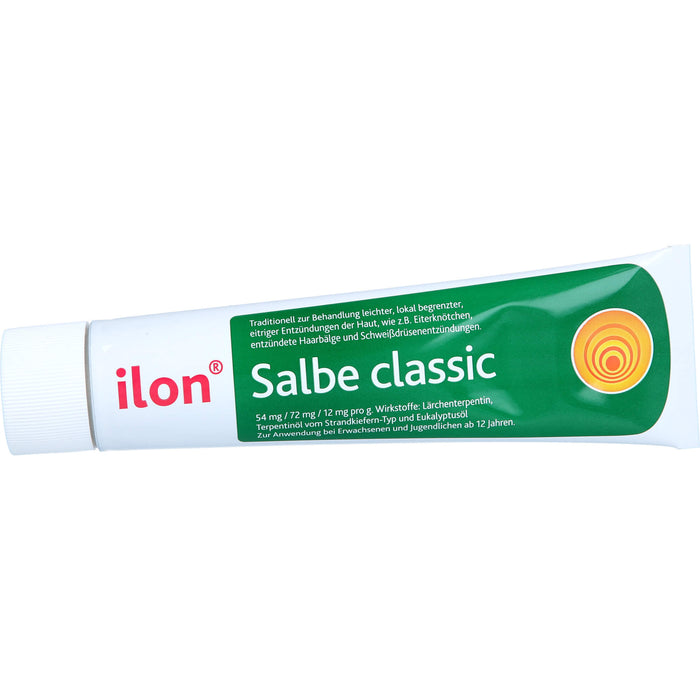 ilon Salbe classic bei leichten eitrigen Entzündungen der Haut, 100 g Ointment