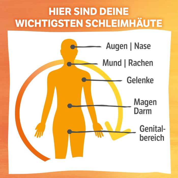 HELIXOR Sanomucin 3-fach Unterstützung für Schleimhäute, 60 pcs. Capsules