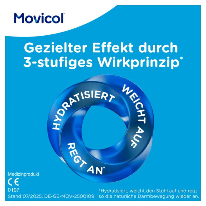 MOVICOL, Pulver zur Herstellung einer Lösung zum Einnehmen gegen Verstopfung, 50 pc Sachets