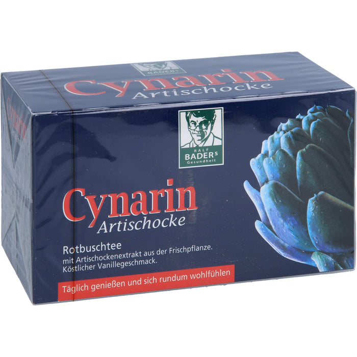 BADERs Cynarin Artischocke Rotbuschtee, 20 St. Filterbeutel