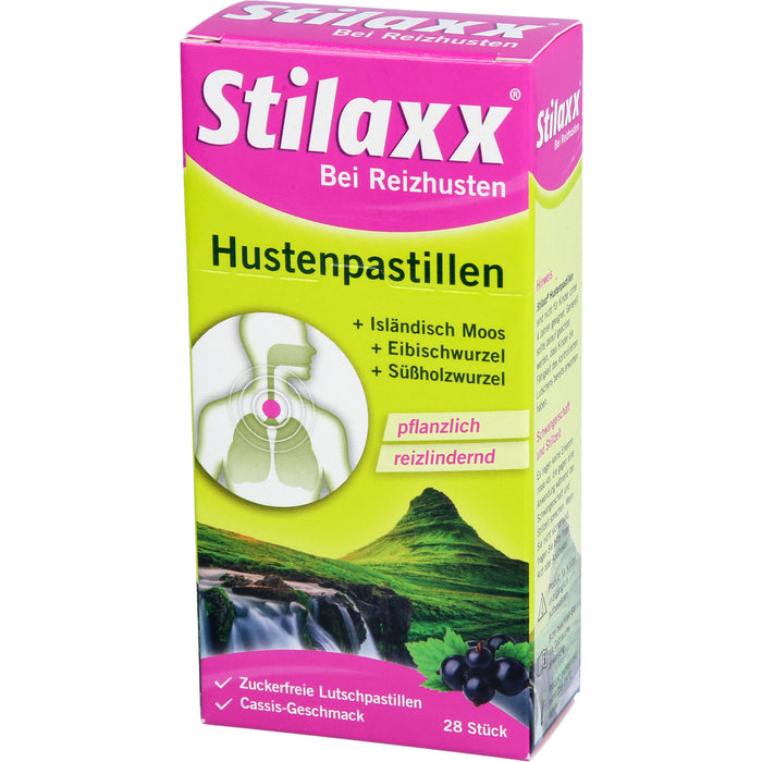 Stilaxx Hustenpastillen Isländisch Moos, 28 St. Pastillen