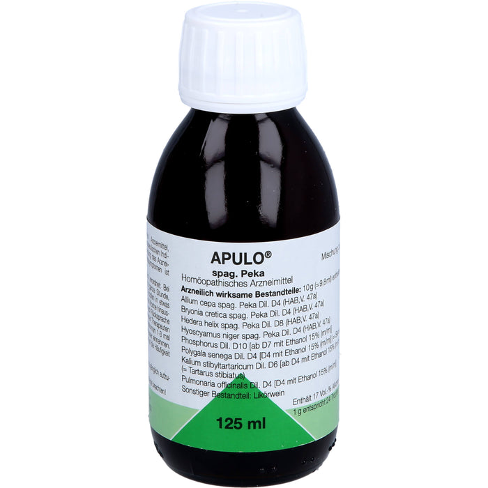 PEKANA Apulo spag. Peka Mischung, 125 ml Lösung