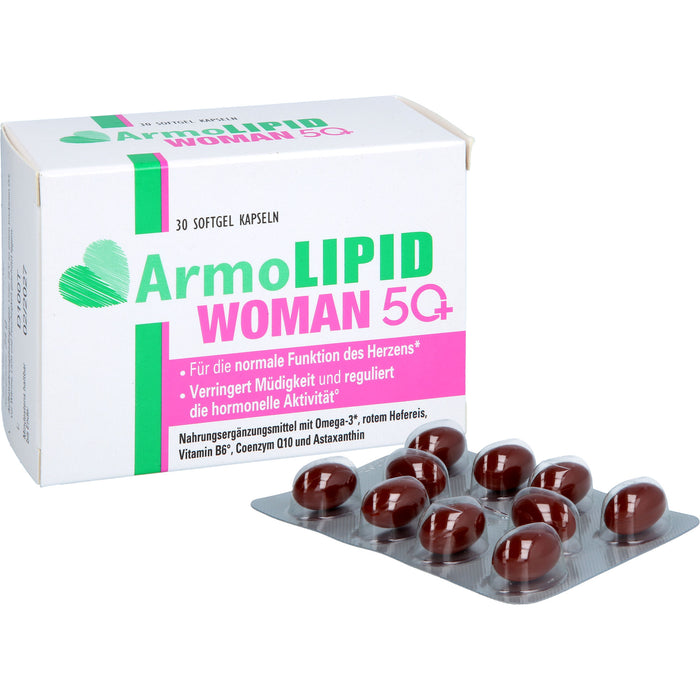 ArmoLipid Woman 50+ Softgel Kapseln, 30 pcs. Capsules