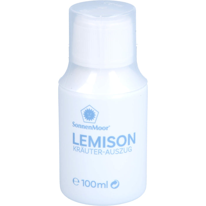 Sonnenmoor Lemison Flüssiger Kräuterauszug zur Unterstützung von Galle und Leber, 800 ml 