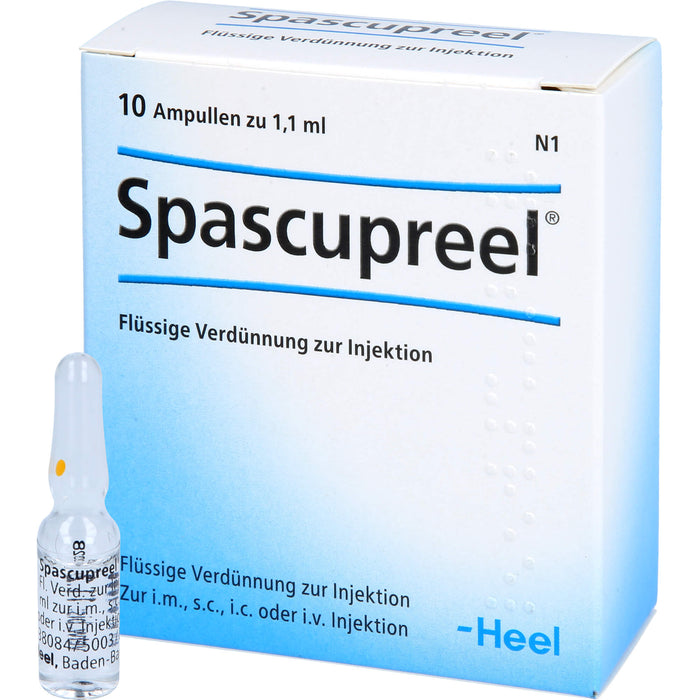 Spascupreel Ampullen, 10 pc Ampoules