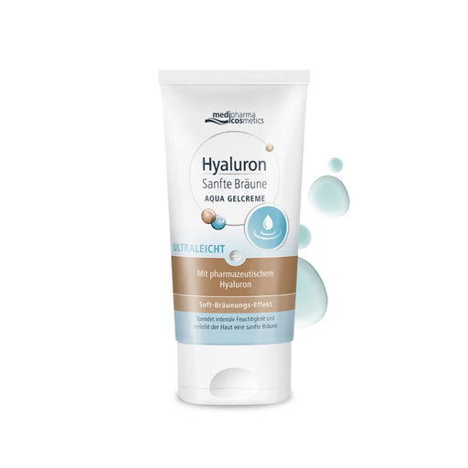 medipharma cosmetics Hyaluron Sanfte Bräune Aqua Gelcreme, 150 ml Creme
