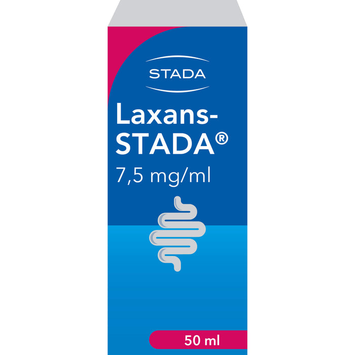 Laxans-STADA 7,5 mg / ml Tropfen bei Verstopfung, 15 ml Lösung