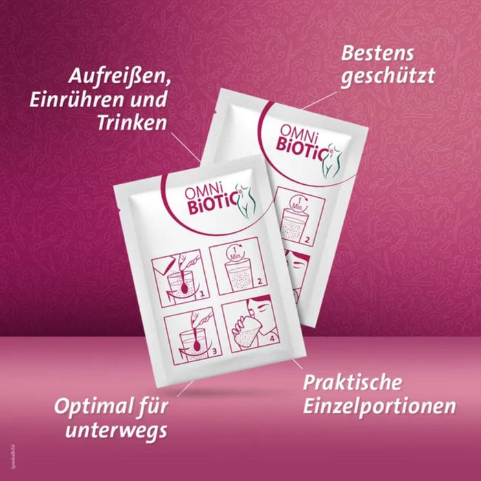 OMNi-BiOTiC Woman Pulver mit hochaktiven Lactobazillen, 14 pc Sachets