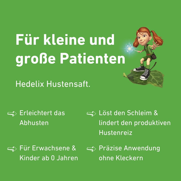 Hedelix Hustensaft – sanft und wirkungsvoll, 200 ml Solution