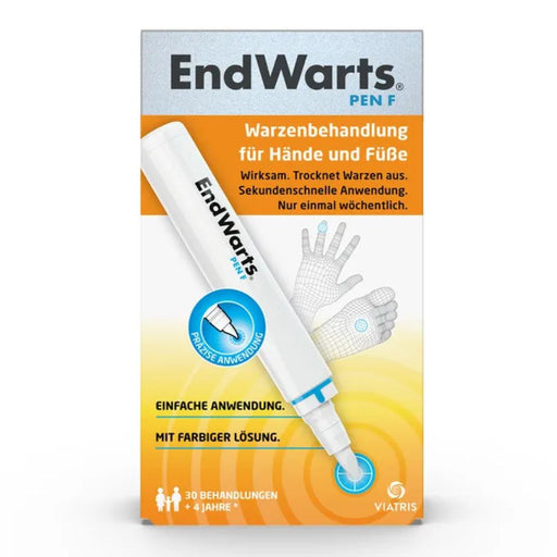EndWarts PEN F Warzenbehandlung für Hände und Füße, 3 ml Lösung