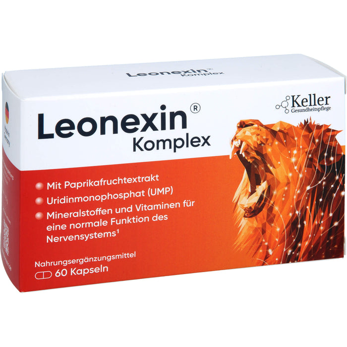 Leonexin Komplex Kapseln für eine normale Funktion des Nervensystems, 60 pc Capsules