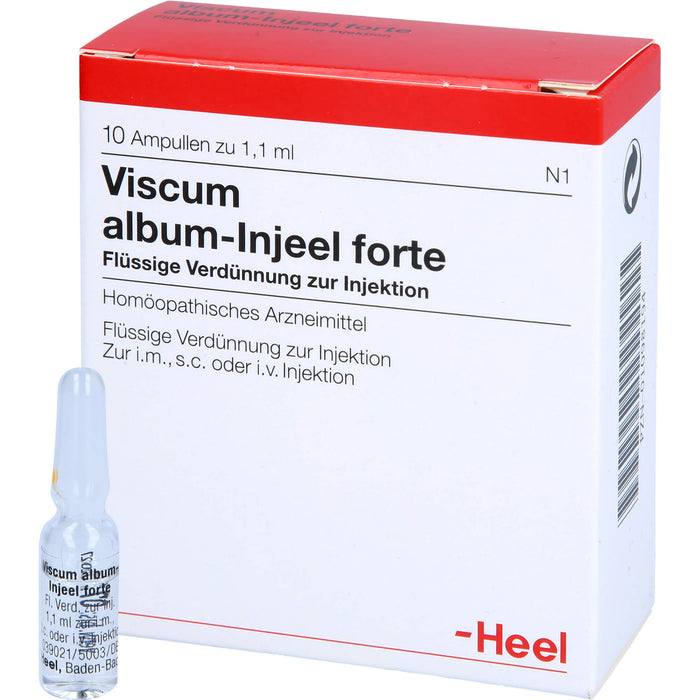 Viscum album Injeel forte Amp., 10 pc Ampoules