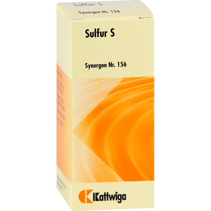 Synergon Komplex 156 Sulfur S Tropfen, 20 ml TRO