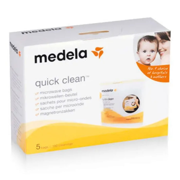 Medela Quick Clean Beutel, 5 pcs. Sachets