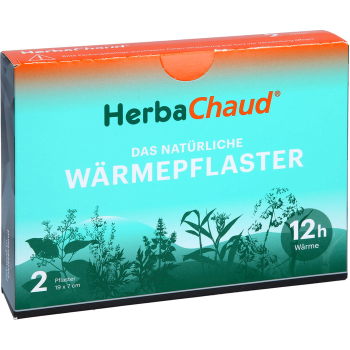 HerbaChaud Wärmepflaster 19 x 7 cm 12 h Wärme, 2 St. Pflaster