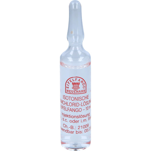 Isotonische Natriumchlorid-Lösung 0,9 % EIFELFANGO®, Ampullen 10 ml, 100X10 ml ILO