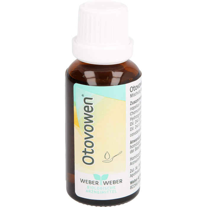 Otovowen Mischung bei Mittelohrentzündung, 30 ml Solution
