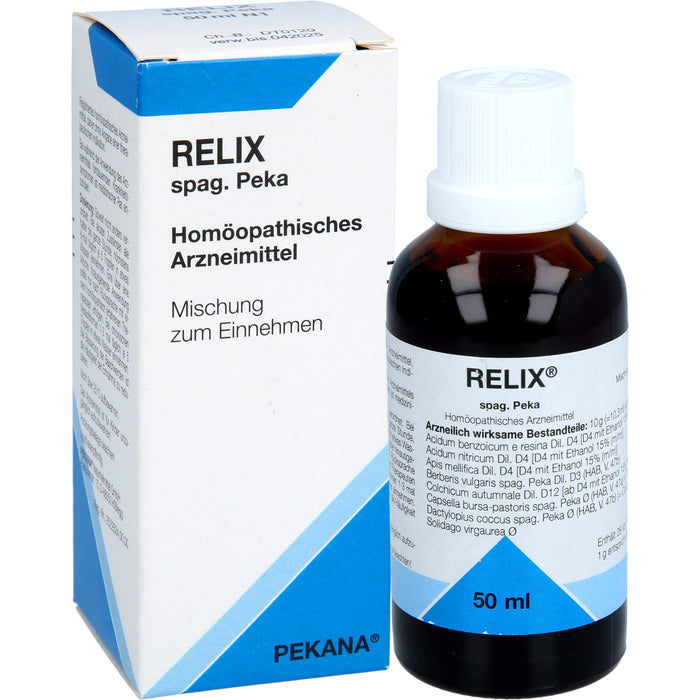 Relix spag. Peka Tropfen, 50 ml Solution