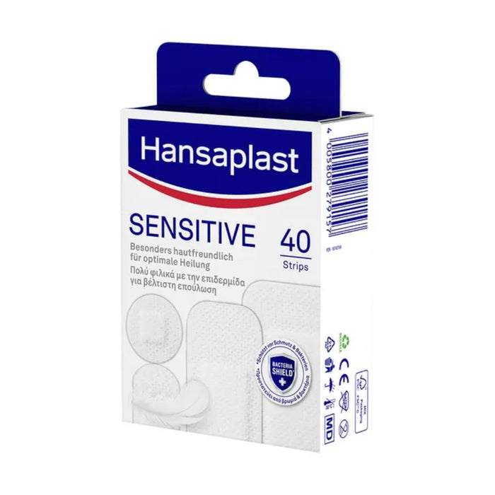 Hansaplast Sensitive Pflaster Hypoallergen 40 Str, 40 pcs. Patch