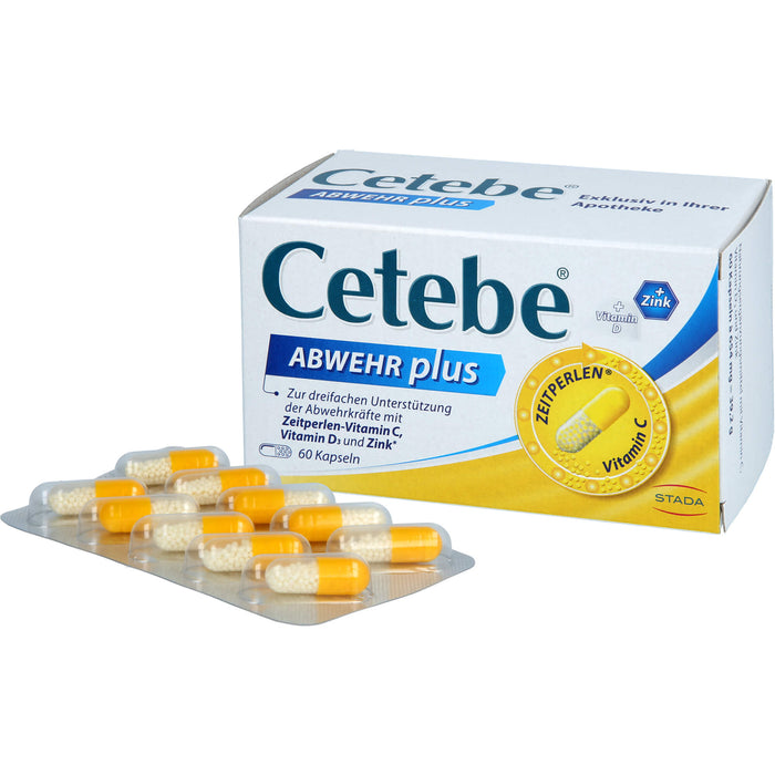 Cetebe Abwehr plus Kapseln, 60 pcs. Capsules