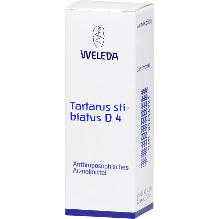 Tartarus stibiatus D4 Weleda Trit., 20 g TRI