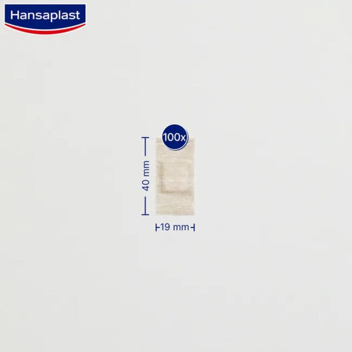 Hansaplast Soft Injektionspflaster 1,9 cm x 4 cm für empfindliche Haut, 100 pc Pansement